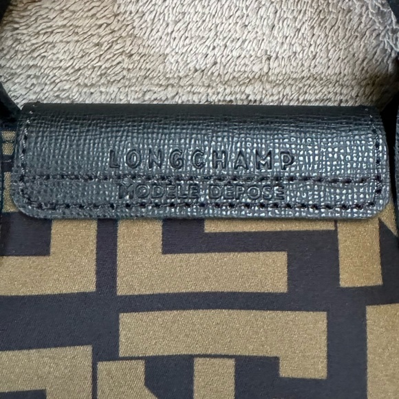 ❌SOLD❌LONGCHAMP Mini Logo Top Handle Crossbody Bag - Picture 9 of 11